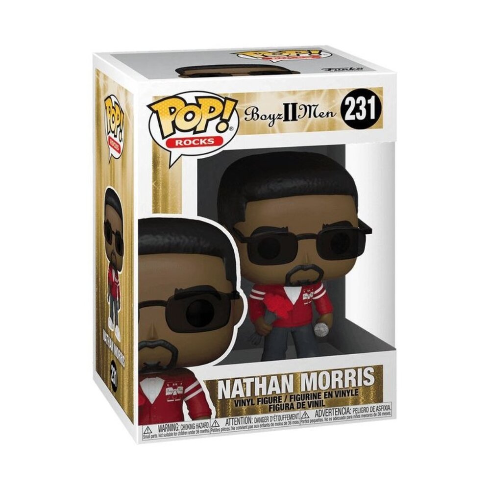 Funko POP! Rocks Boyz II Men Nathan Morris Music Figure #231!